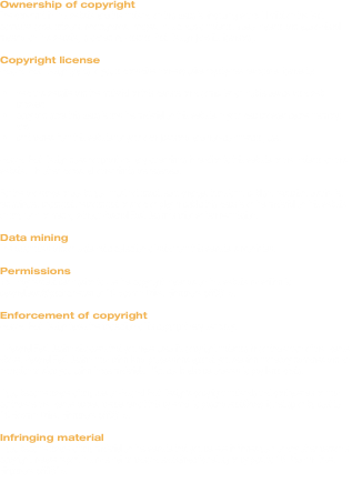 Ownership of copyright The copyright in this website and the ma